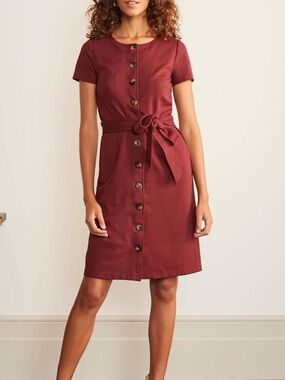 boden alma jersey shirt dress Boden Alma Jersey Shirt Dress